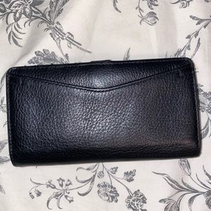 Black Fossil Wallet